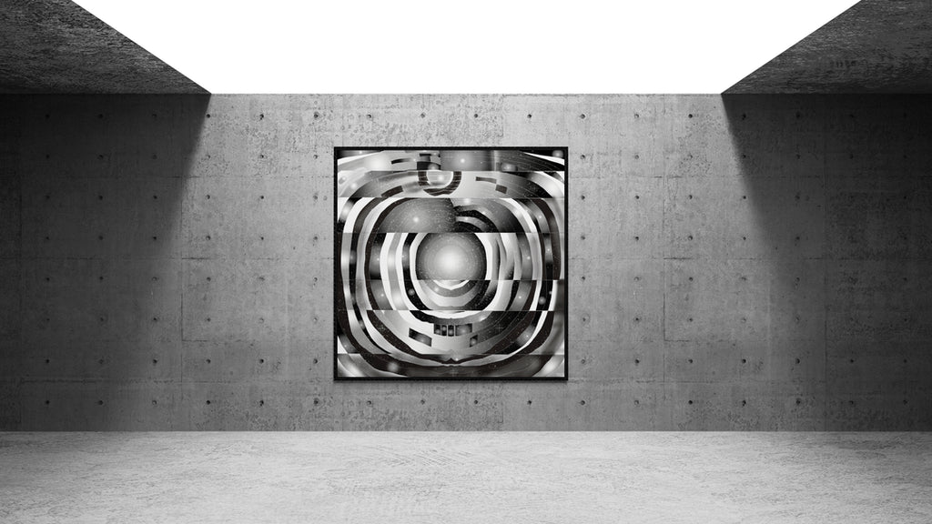 Fragmented Consciousness -Print of digital art